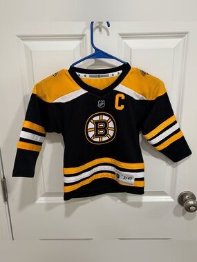 NHL Boston Bruins Jacob #5 Hockey Jersey Boys Size 2/4T
